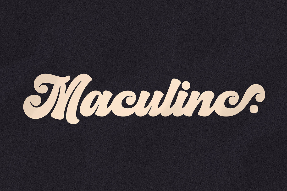 Maculinc | Script Fonts, a Script Font by Maculinc Type (Photo 1 of 10)