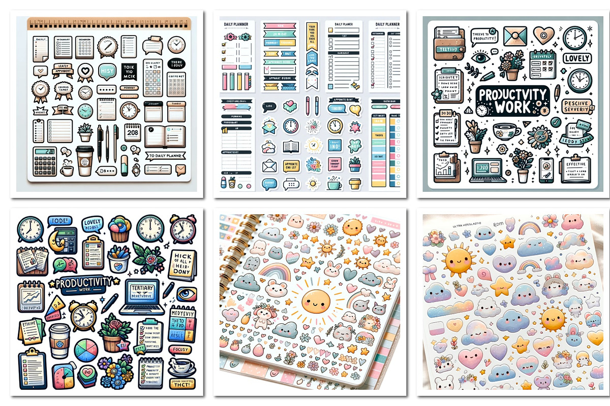 ChatGPT Prompts for Planner Sticker, a Graphic by AtacanDigital (Photo 4 of 6)