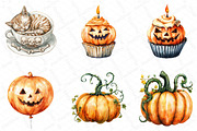 Spooky Weird Halloween Clipart, an Illustration by DreamPrint404 (Thumbnail 5 of 5)
