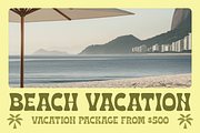 Tropic Sundae - Summer Display Font, a Sans Serif Font by Pekotype (Thumbnail 7 of 15)