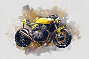 Car Watercolor Art Photo Effect, an Action Add-On by MRI STUDIO (Thumbnail 8 of 15)
