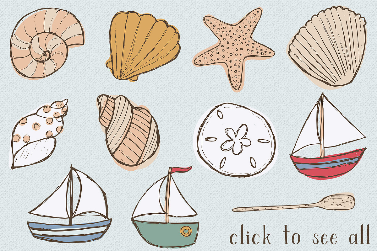 Rustic Nautical Illustrations, an Illustration by Kellie Jayne Studio (Photo 6 of 6)