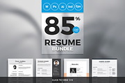 Best Selling Resume/CV Big Bundle, a Resume Template by ThemeDevisers (Thumbnail 3 of 5)