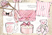 Pink lover's Fashion, an Illustration by Libby Wishes (Thumbnail 3 of 6)