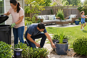 Pest control prevention in summer ho, a Photo by Dvoevnore photos