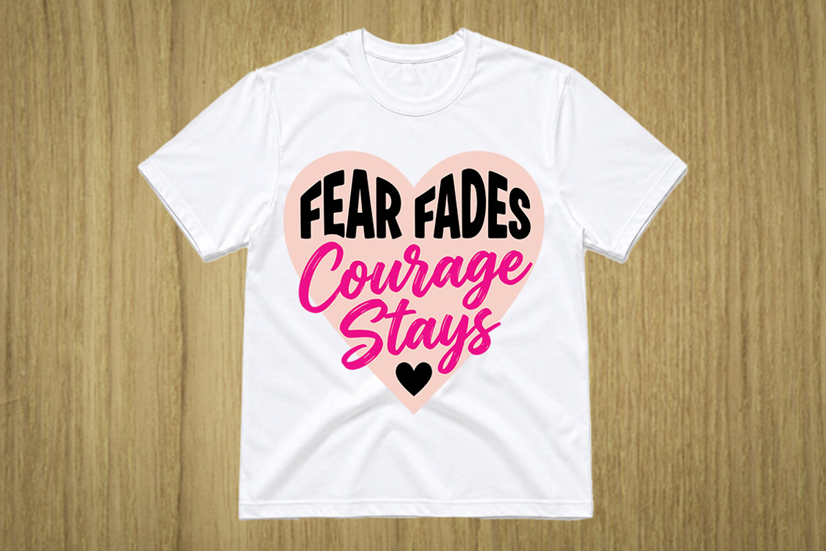 Breast cancer warrior t-shirt design, an Object Graphic by jahid234 (Photo 1 of 3)