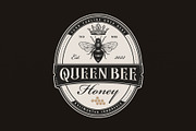 Vintage Honey Farm Emblem Logo, a Branding & Logo Template by zdson (Thumbnail 1 of 2)