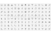 2200 vector sketch icons mega pack, an Outline Icon by Visual Generation (Thumbnail 6 of 21)
