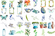 95 Bird Watercolor Clipart Graphics, an Animal Illustration by LilyBoo Clipart (Thumbnail 3 of 4)