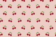 Cherries & Daisies Set of 7 Seamless, a Pattern Graphic by Amy Lynn Grover (Thumbnail 8 of 10)