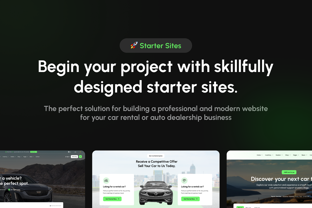Carento - Car Rental Figma Template, an UI Kit Template by AliThemes (Photo 2 of 3)