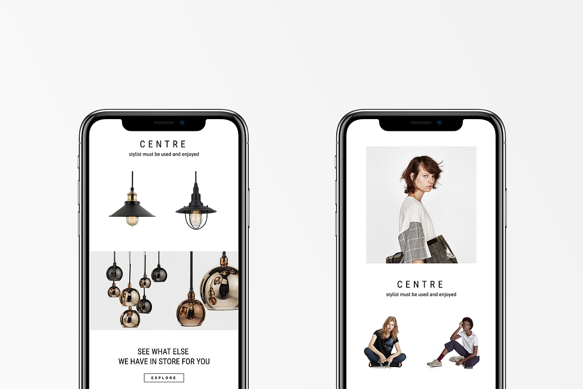 C E N T R E — E-newsletter, an Email Template by BOXKAYU (Photo 3 of 7)