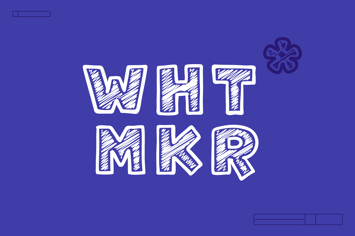 White Marker sketching font, a Font by kaer_shop (Photo 9 of 11)