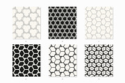 Hexagonal | 42 Seamless Patterns, a Pattern Graphic by Curly_Pat (Thumbnail 6 of 11)