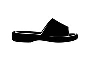 Minimal House Slippers Silhouettes, a Graphic by hafijul (Thumbnail 9 of 14)