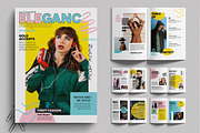 Fashion Lookbook Magazine Template, a Magazine Template by MightyDesign (Thumbnail 1 of 6)