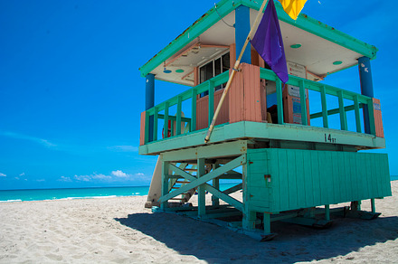 The beach house