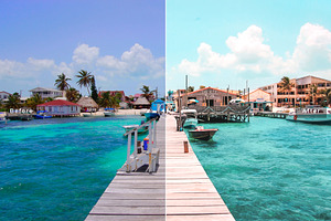 Belize Pro Lightroom Presets