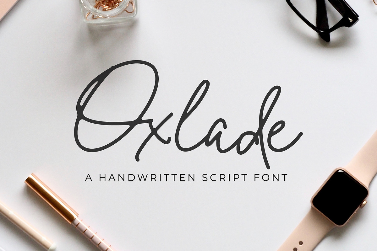 Oxlade Script Font