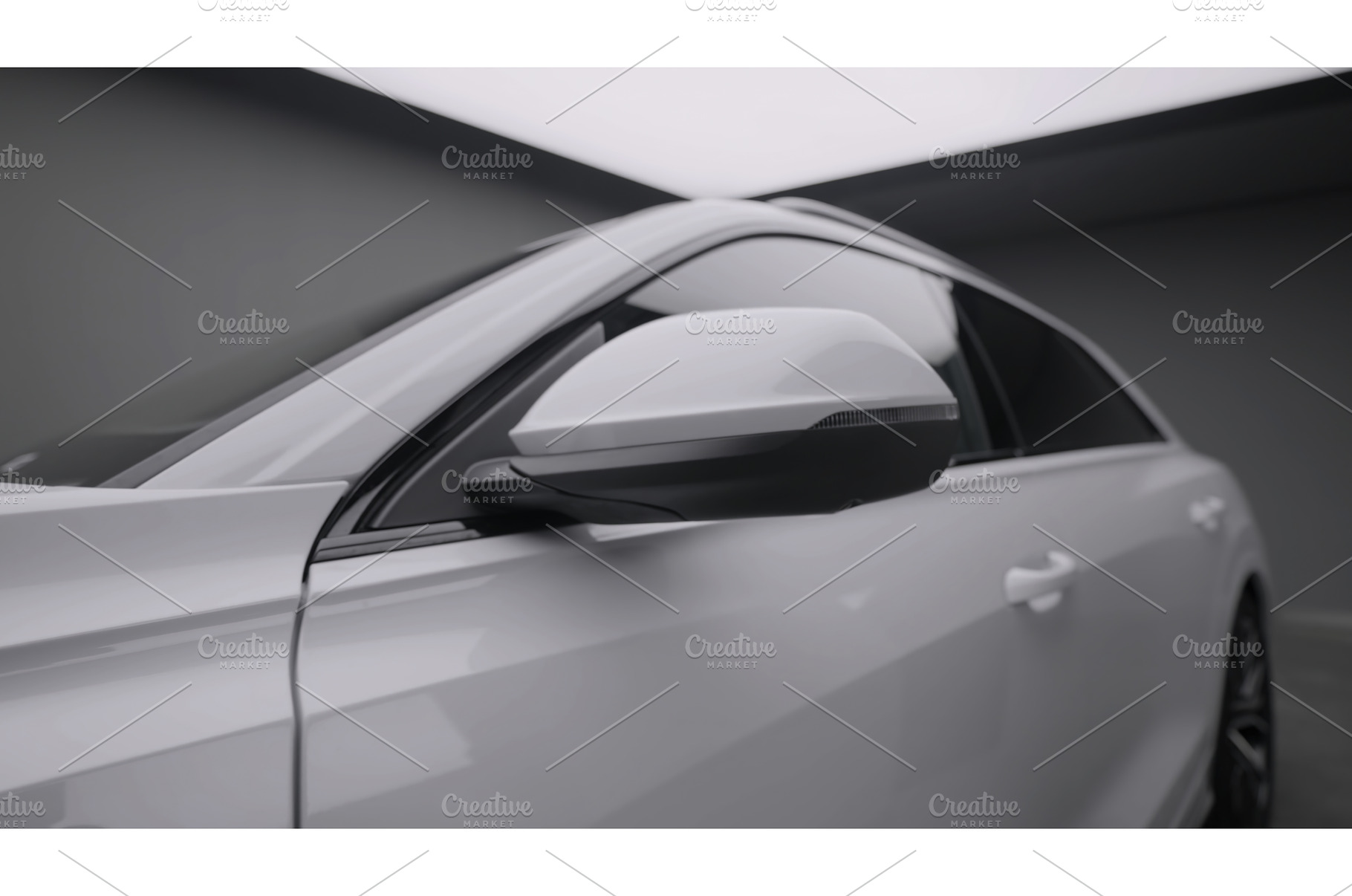 Modern car, view of car exterior, a Transportation Photo by Media Whale Stock