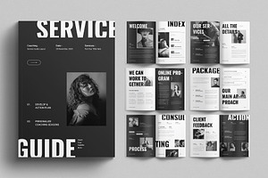 Services Guide Design Template