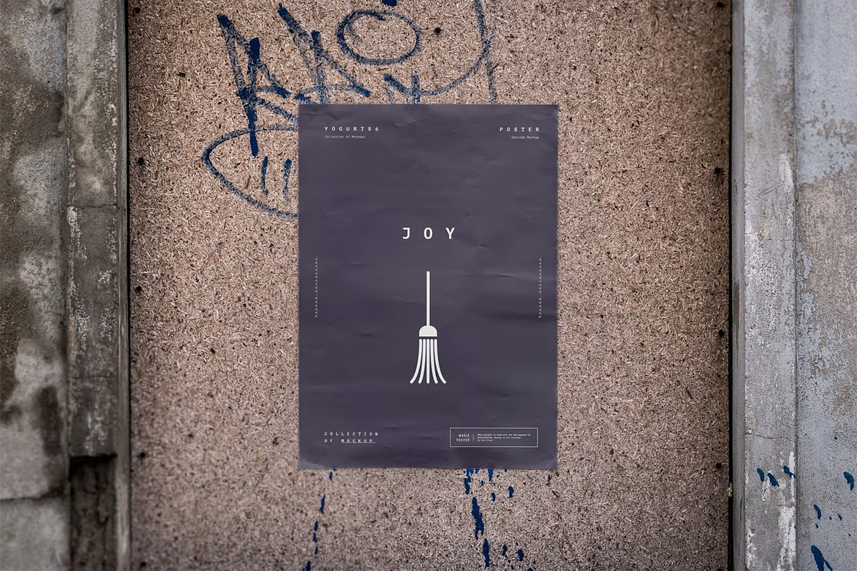 Urban Poster Mock-up, an Advertising Mockup by zippypixelstudio (Photo 9 of 13)