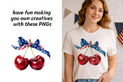 Watercolor USA Patriotic Clipart Set, a Seasonal Illustration by InkyQueenArt (Thumbnail 3 of 5)