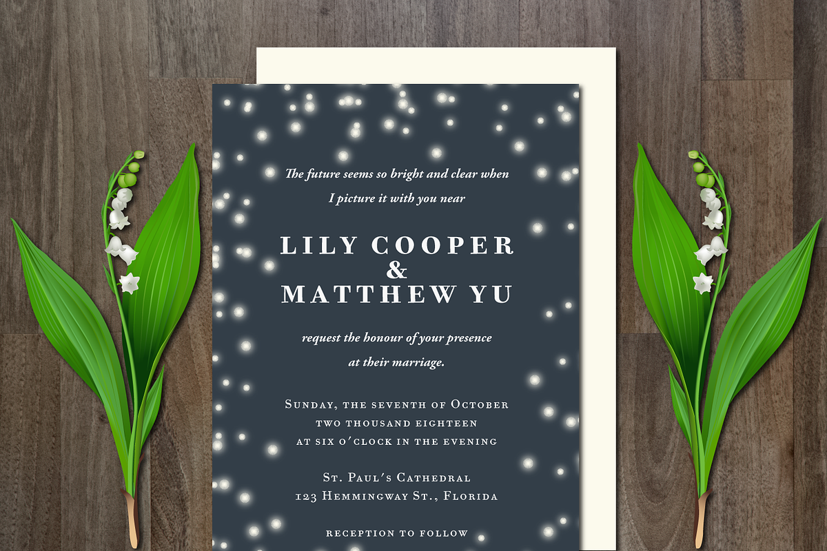 Wedding Invitation, an Invitation Template by aticnomar