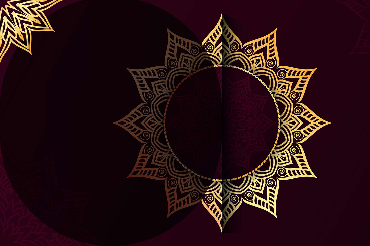 560+ Mandala Design Mega Collection, a Decorative Illustration by NJ Himel (Photo 218 of 289)