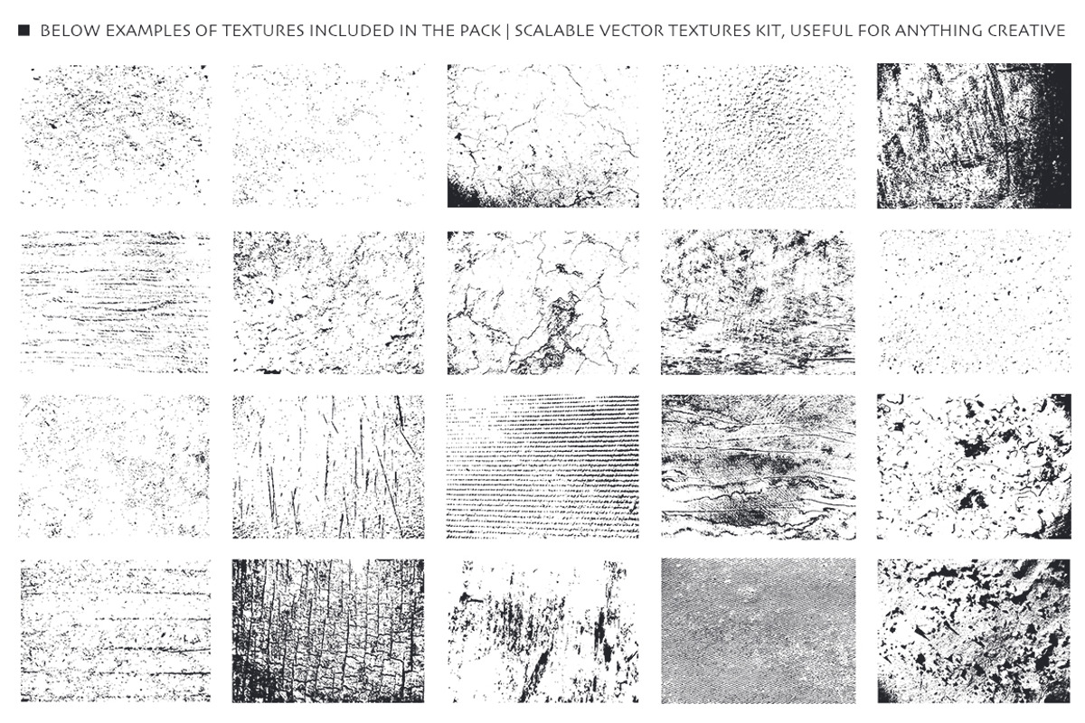 VectGrunge Texture Pack Vol 1, a Texture Graphic by ydlabs (Photo 2 of 4)