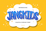 Jangkids - Playful Display Font, a Handwritten Font by StringLabs (Thumbnail 1 of 9)