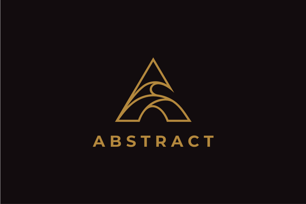 Abstract Letter A logo design, a Branding & Logo Template by yopie (Photo 1 of 4)