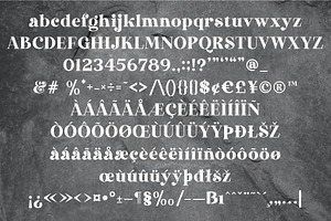 Kamila Modern Slab Serif Font