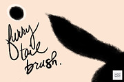 Procreate Fur 45 Brush Pack, a Brush Add-On by CC CREATIVE CO (Thumbnail 7 of 12)