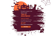 This is Halloween Email Template, an Email Template by Khryna Designs (Thumbnail 2 of 2)