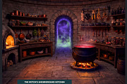 100 Halloween RPG Backdrops, a Seasonal Illustration by ThatsDesignArt (Thumbnail 11 of 19)