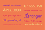 Saxo Grammaticus Font + Extras, a Sans Serif Font by Jonas Stensgaard (Thumbnail 8 of 27)