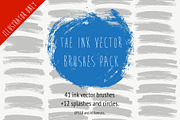 The Ink Vector Brush Pack, a Brush Add-On by bum katrin (Thumbnail 1 of 4)