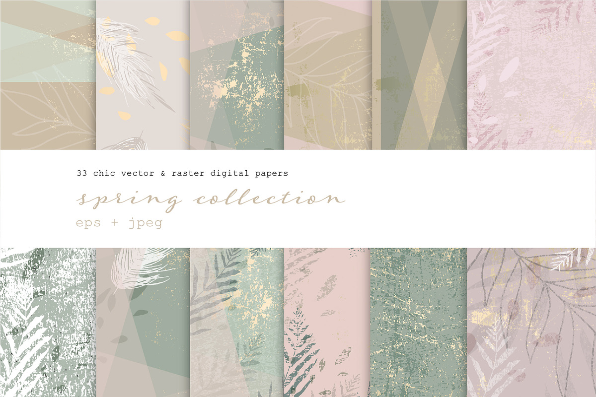 4 FLORAL SEASONS BUNDLE, a Texture Graphic by Anna Sokol (Photo 37 of 55)