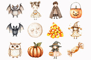 Neutral Halloween Clipart, an Illustration by Design Market (Thumbnail 3 of 5)