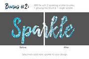 Glitter Texture Patterns Photoshop, a Palette Add-On by Transfuchsian (Thumbnail 4 of 5)