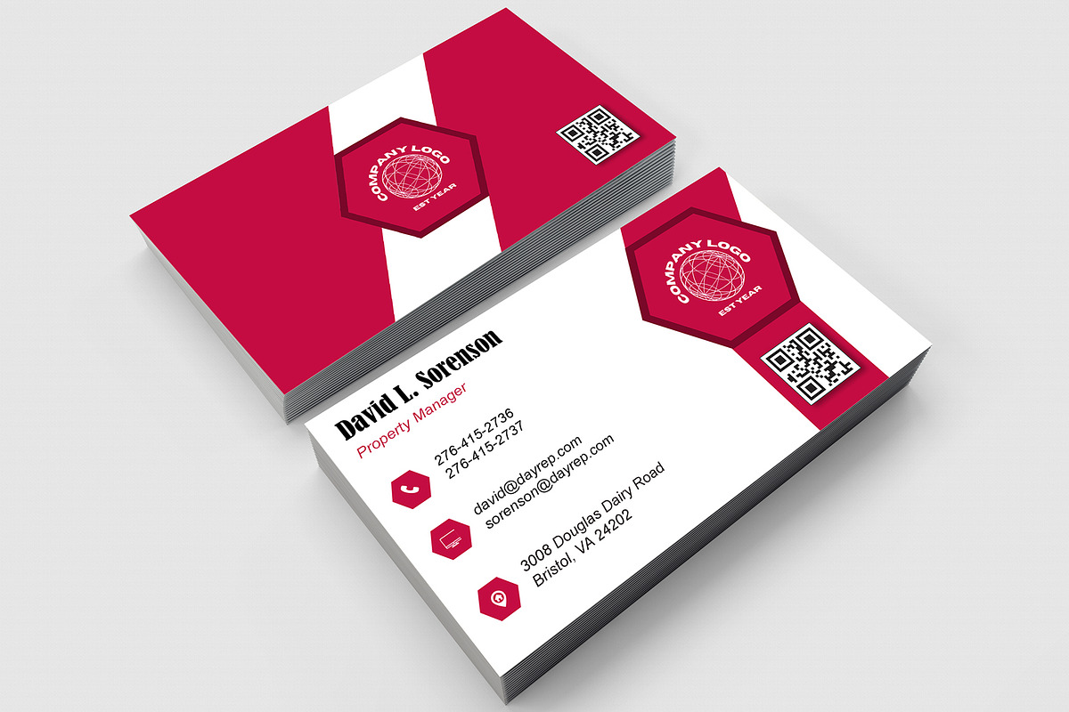 Modern Creative Business Card PSD preview 4