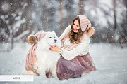 Snow Overlays for Photoshop preview 6