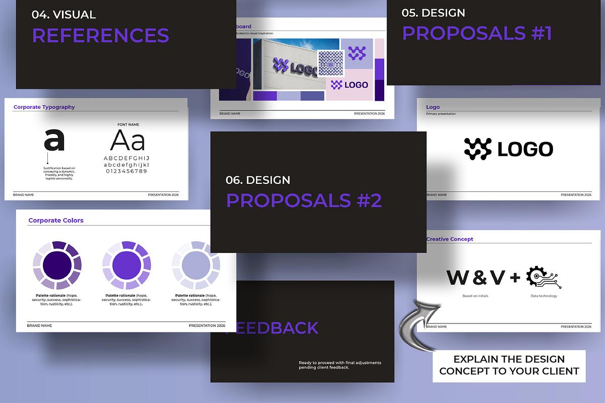 Brand Strategy Presentation Template, a Branding & Logo Template by Abstracto-Create (Photo 4 of 5)