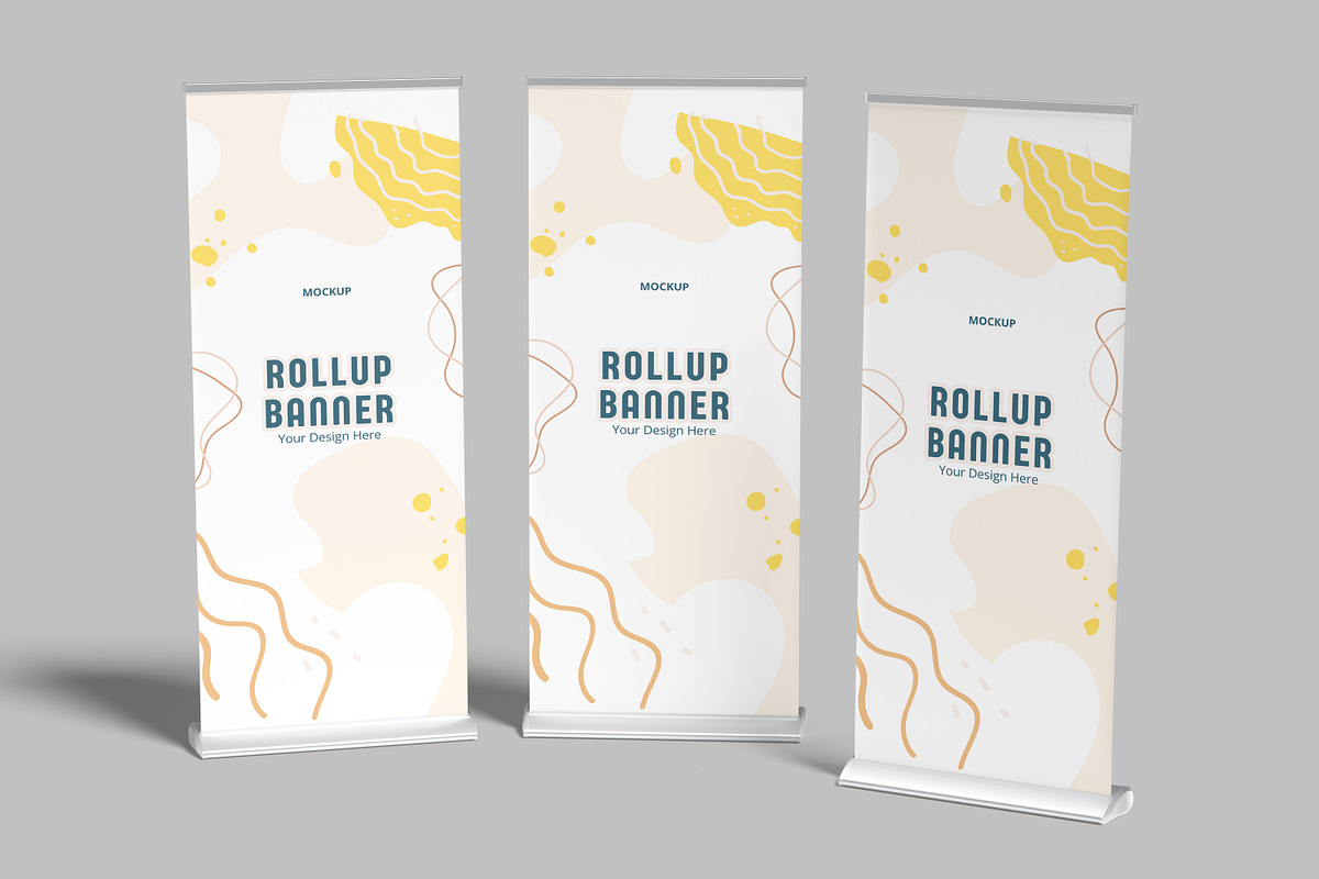 Rollup Banner Mockup, a Print Template by rizalamora (Photo 6 of 11)