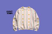 Stripes and Stars Cream, a Pattern Graphic by StudioSonna (Thumbnail 3 of 3)