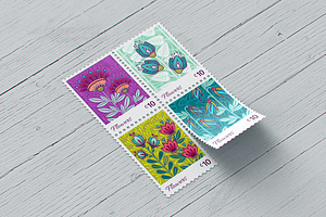 Postage Stamp MockUp V1