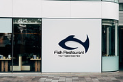 Modern Fish Restaurant Logo, a Branding & Logo Template by YUDesignStore (Thumbnail 8 of 12)