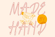 CS Valoria Dashed, a Script Font by Craft Supply Co. (Thumbnail 2 of 8)
