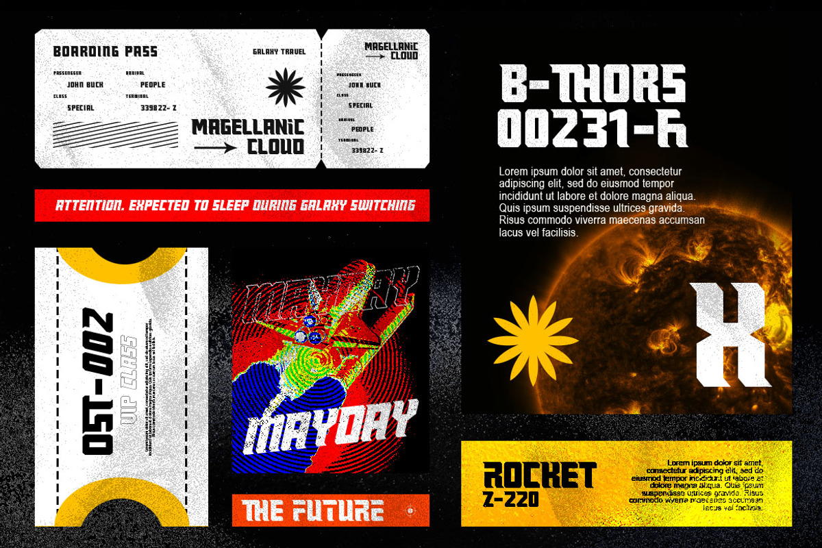 Fromeis - Future Font, a Serif Font by Meizzaluna Design (Photo 3 of 10)